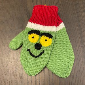 NEW - Children's Hand Knitted Cartoon Character Mittens